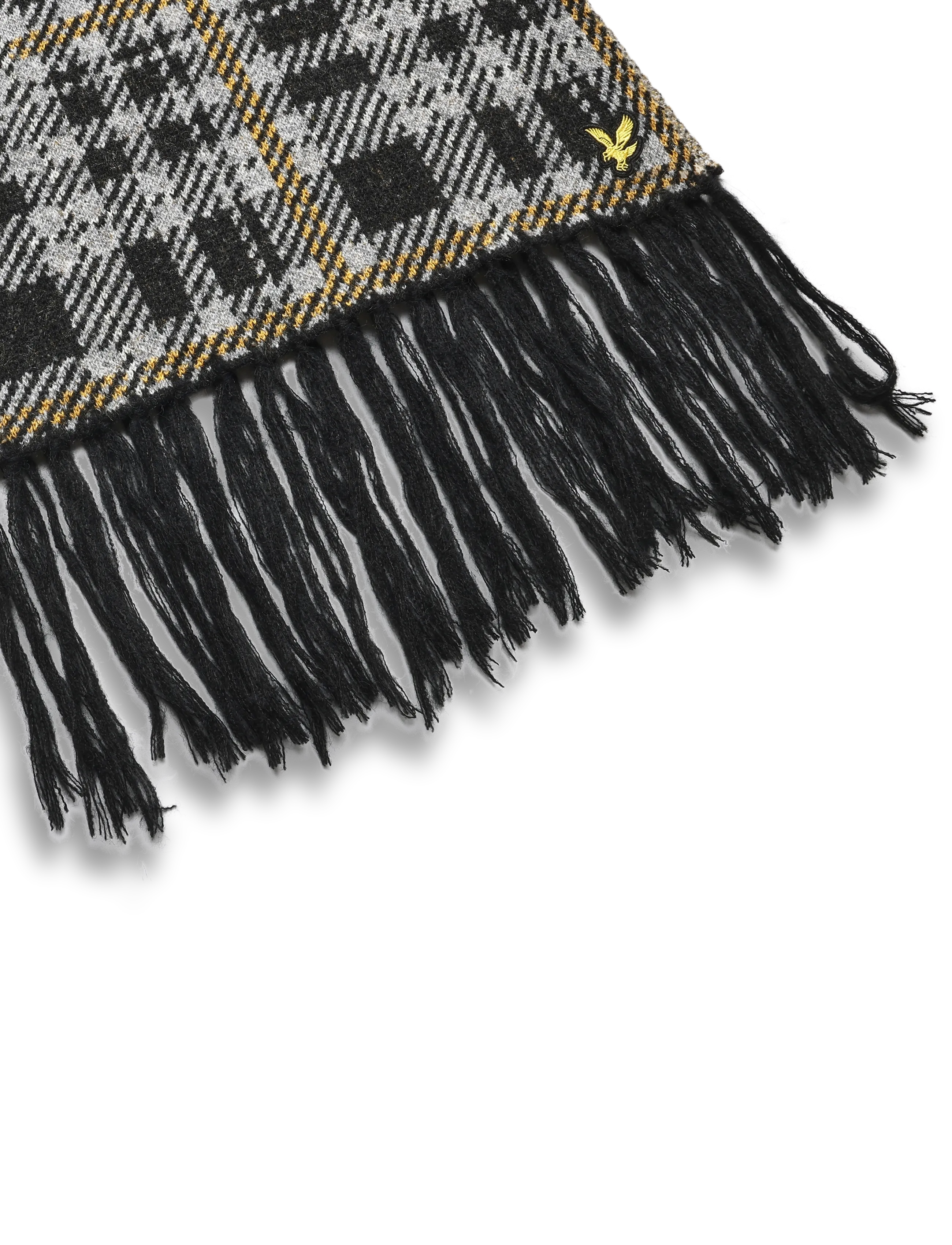Lyle & Scott - Tartan Scarf - winterschals - jet black - 2