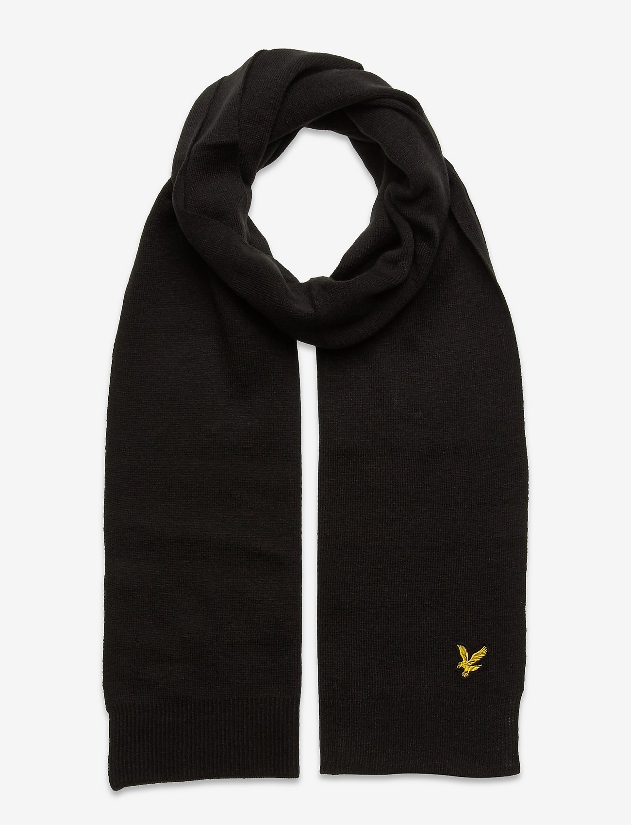 Lyle & Scott - Scarf - winter scarves - true black - 0