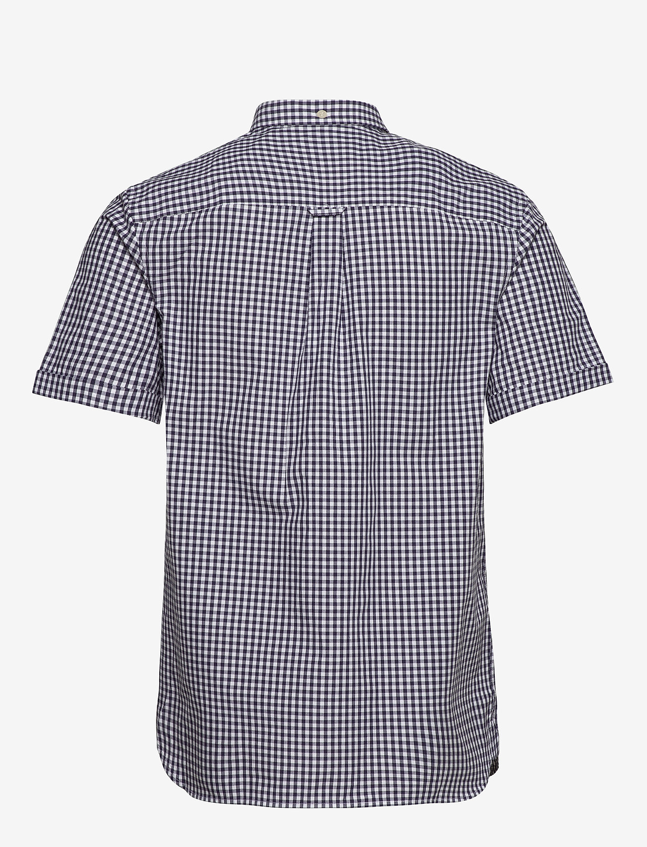 Lyle & Scott - SS Gingham Shirt - navy/white - 1