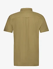 Lyle & Scott - Cotton Slub Short Sleeve Shirt - basic skjorter - seaweed - 1