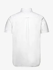 Lyle & Scott - Short Sleeve Oxford Shirt - oxford shirts - 626 white - 1