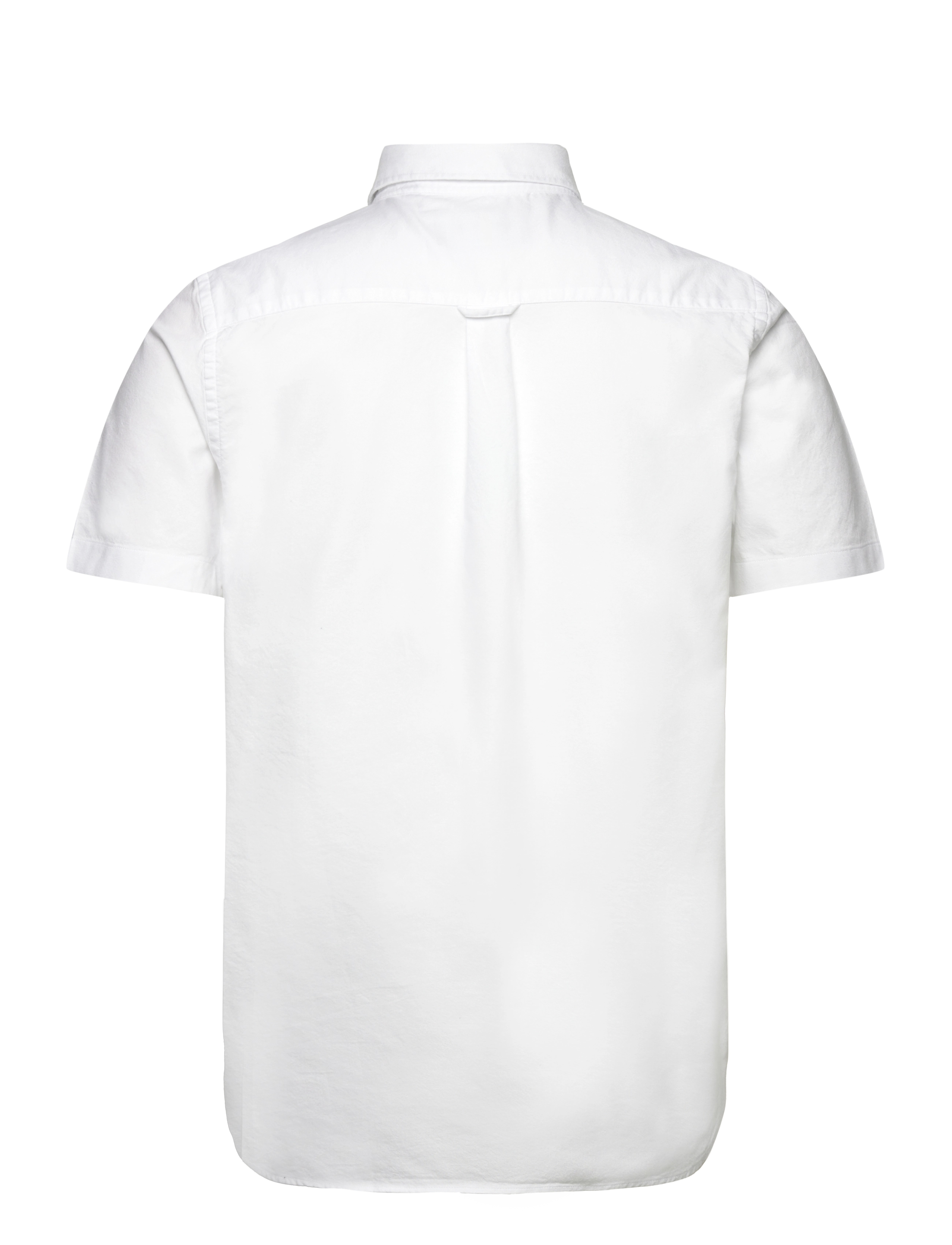 Lyle & Scott - Short Sleeve Oxford Shirt - 626 white - 2