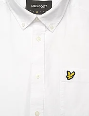 Lyle & Scott - Short Sleeve Oxford Shirt - oxford-skjortor - 626 white - 2