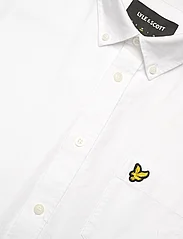 Lyle & Scott - Short Sleeve Oxford Shirt - oxford-skjortor - 626 white - 3