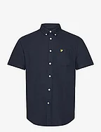 Short Sleeve Oxford Shirt - Z271 DARK NAVY