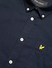 Lyle & Scott - Short Sleeve Oxford Shirt - oxford shirts - z271 dark navy - 3