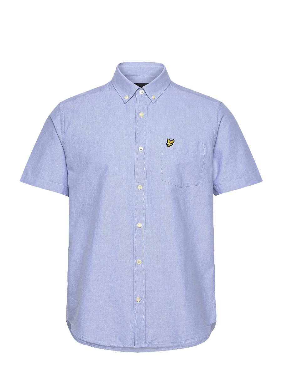 Lyle & Scott - Short Sleeve Oxford Shirt - lühikeste varrukatega särgid - x41 riviera - 1