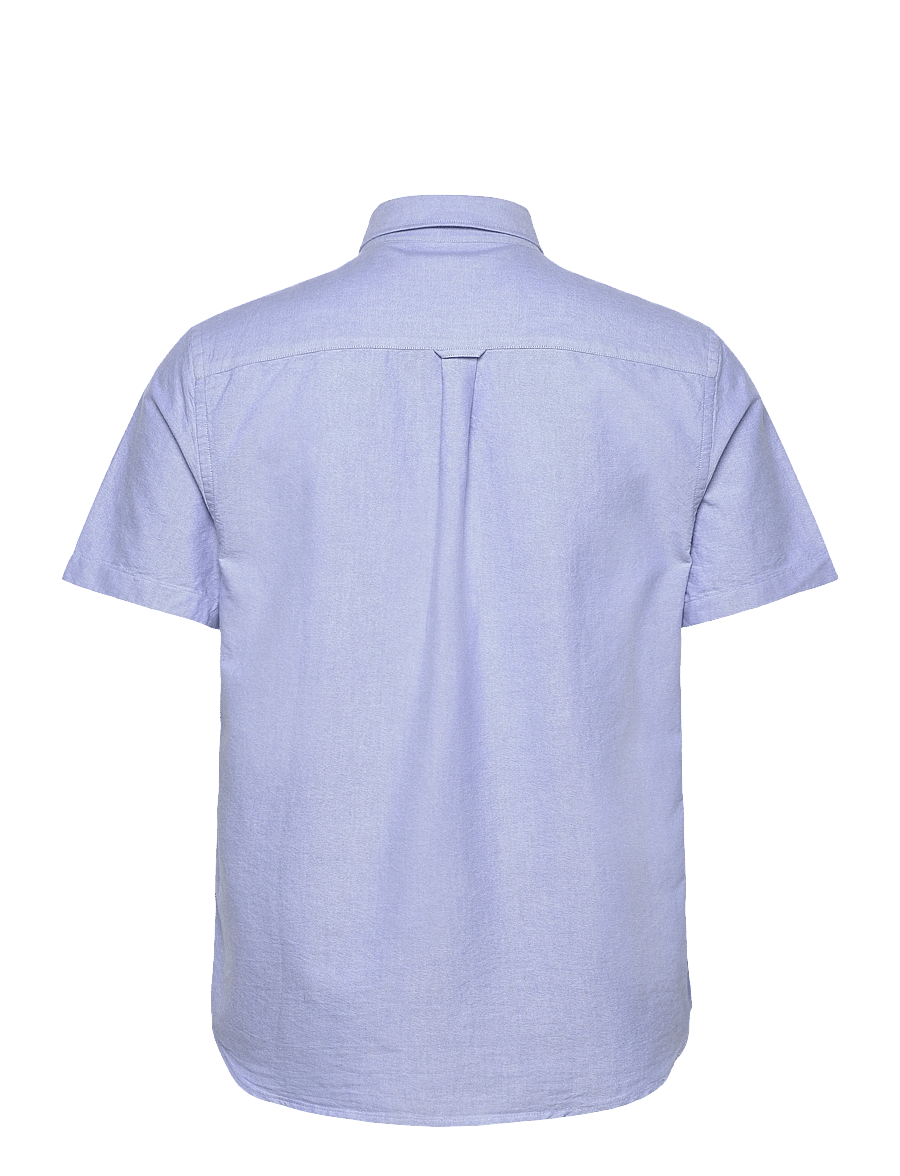 Lyle & Scott - Short Sleeve Oxford Shirt - lühikeste varrukatega särgid - x41 riviera - 2