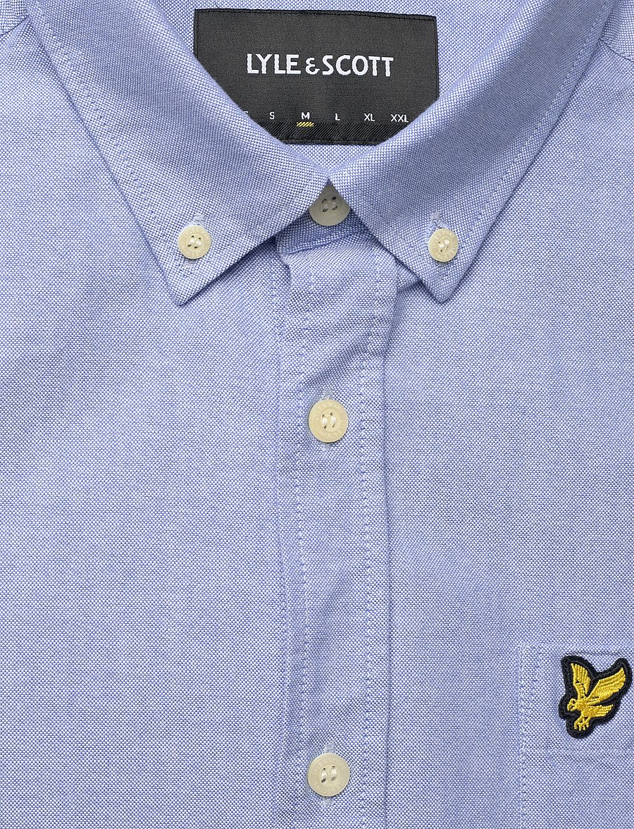Lyle & Scott - Short Sleeve Oxford Shirt - lühikeste varrukatega särgid - x41 riviera - 5