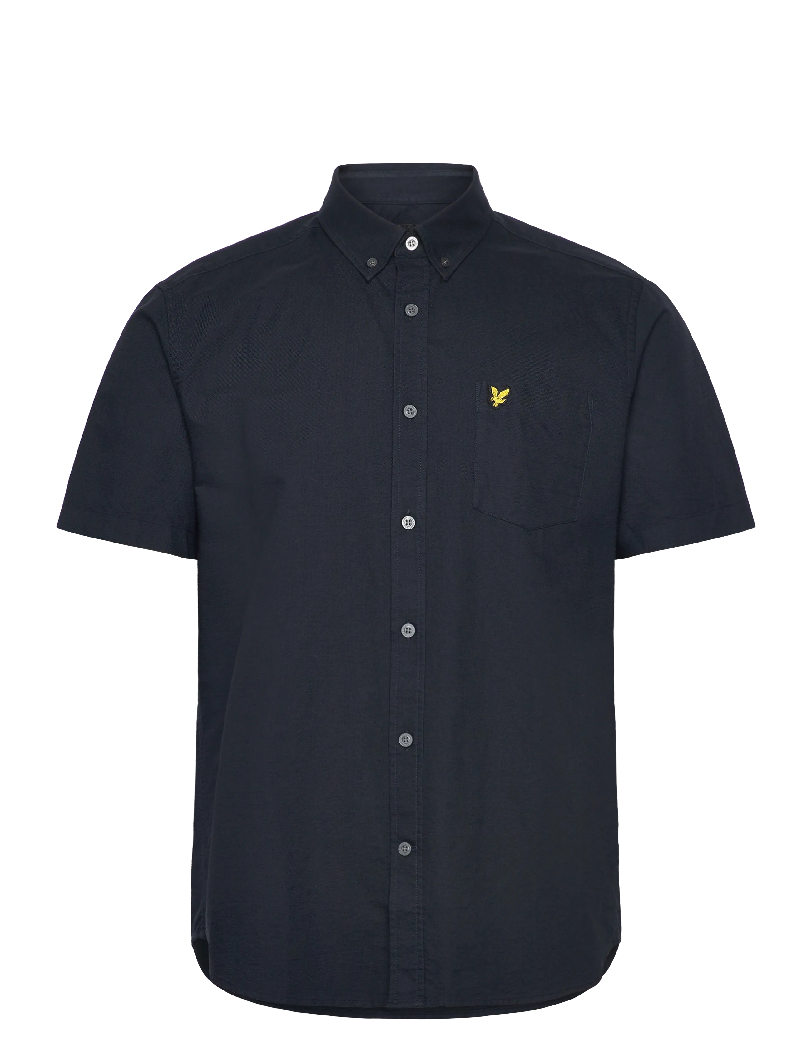 Lyle & Scott Short Sleeve Oxford Shirt - Uus - Z271 DARK NAVY / navy
