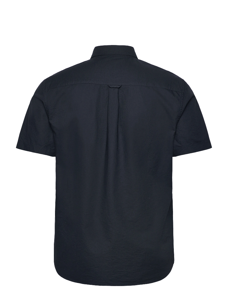 Lyle & Scott - Short Sleeve Oxford Shirt - lühikeste varrukatega särgid - z271 dark navy - 2