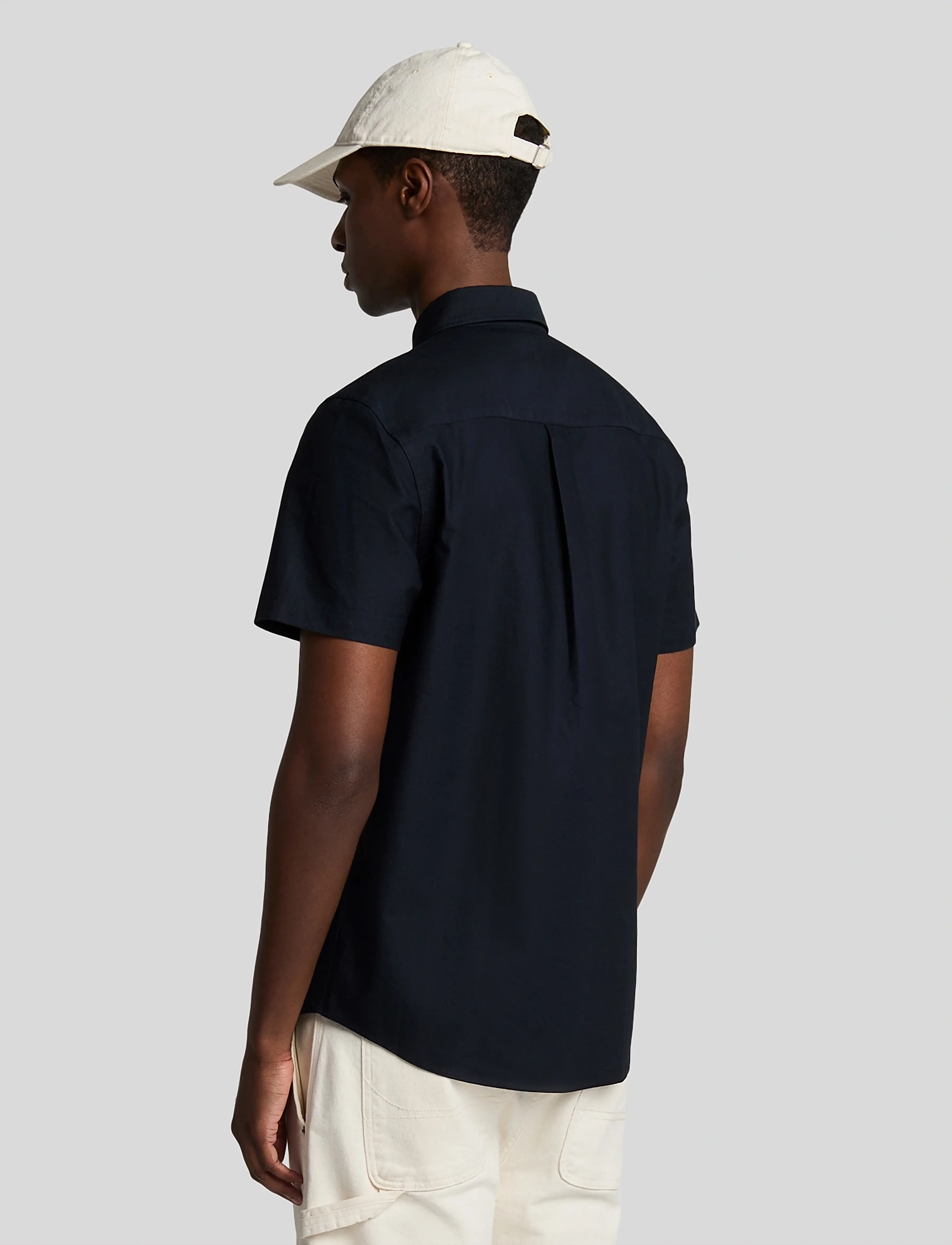Lyle & Scott - Short Sleeve Oxford Shirt - kurzarmhemden - z271 dark navy - 3