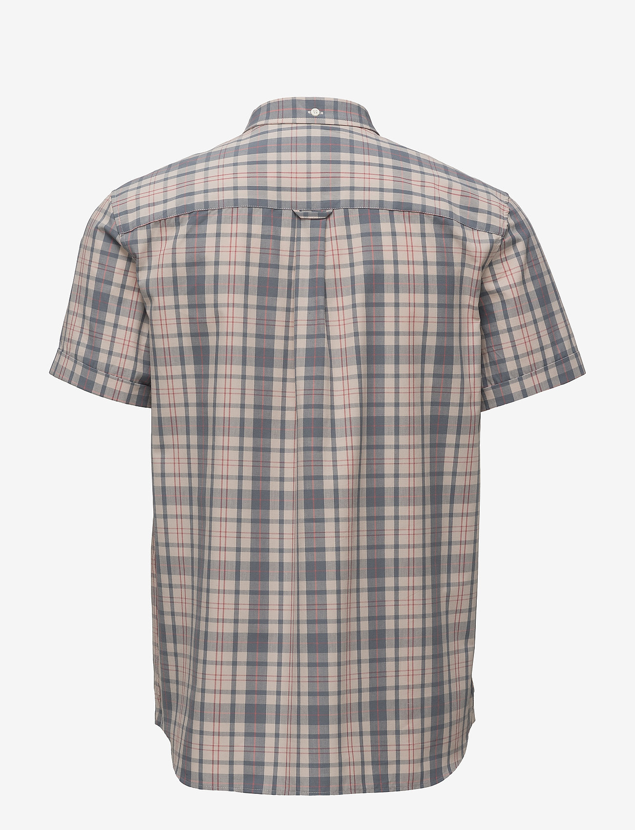 Lyle & Scott - SS Check Shirt - dusty pink - 1
