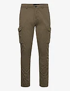 Main Road Cargo Trousers - OLIVE