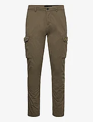 Lyle & Scott - Main Road Cargo Trousers - „cargo“ stiliaus kelnės - olive - 0