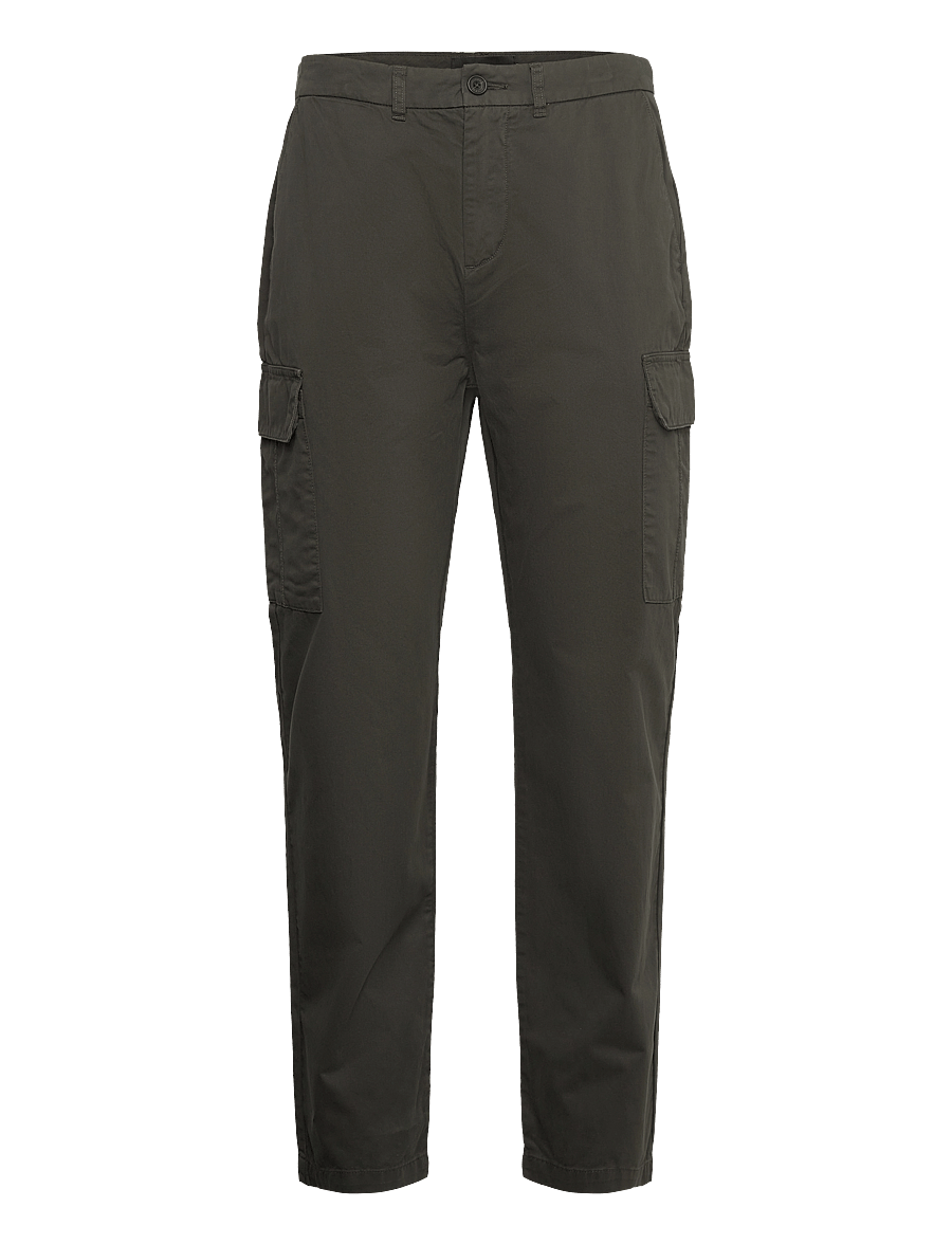 Lyle & Scott - Cargo Pocket Trouser - cargobyxor - w485 olive - 1
