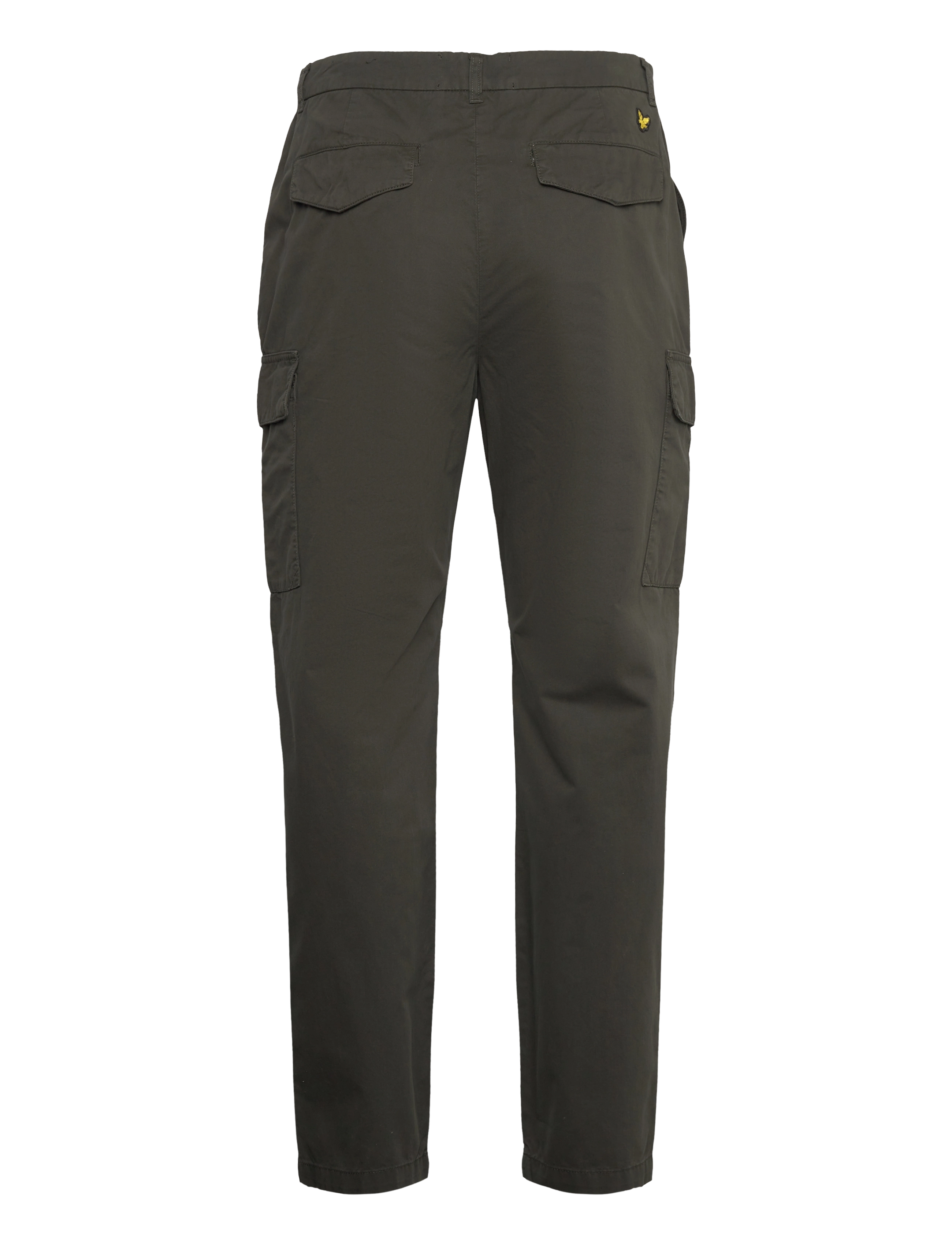 Lyle & Scott - Cargo Pocket Trouser - bojówki - w485 olive - 2
