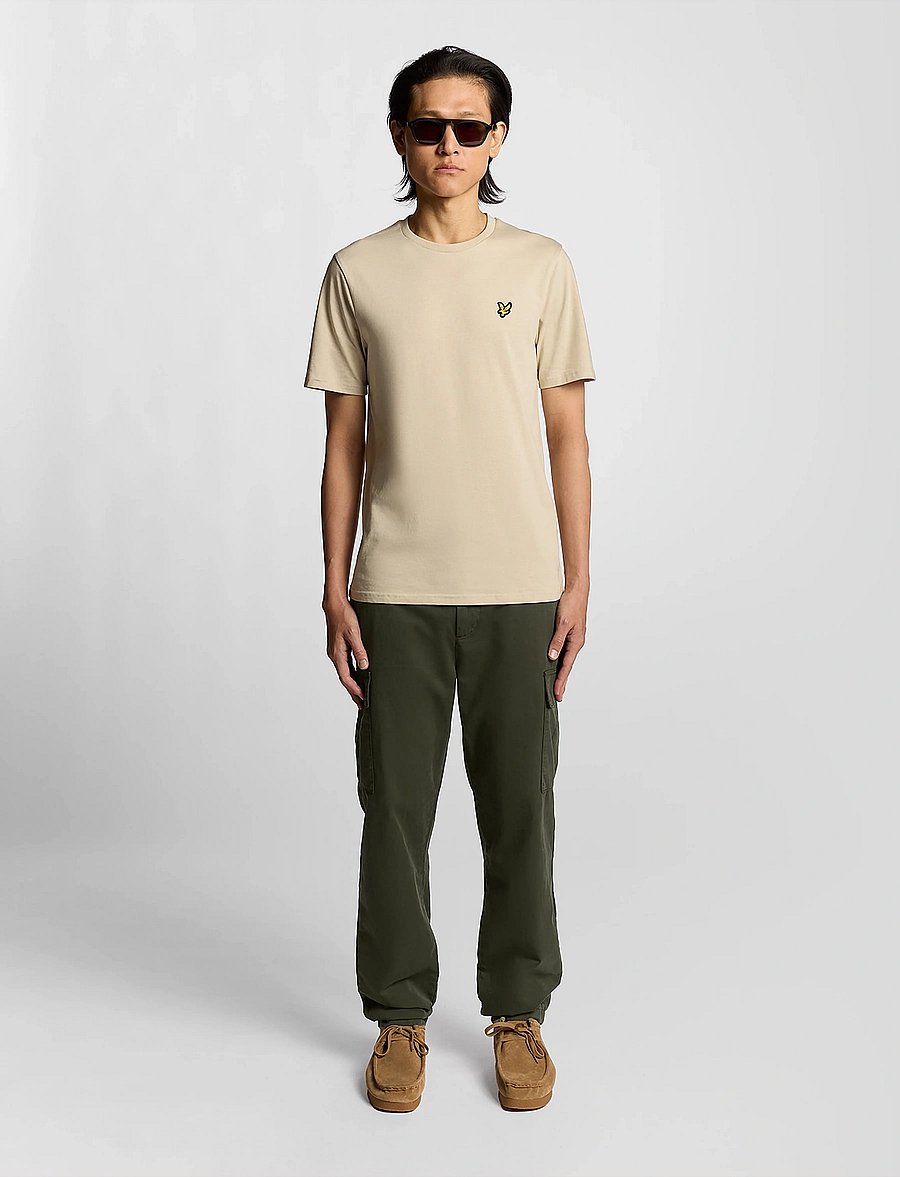 Lyle & Scott - Cargo Pocket Trouser - cargobyxor - w485 olive - 5