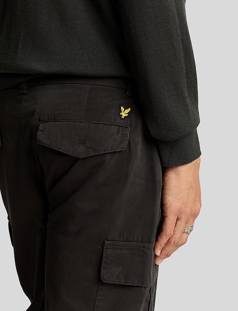 Lyle & Scott - Cargo Pocket Trouser - cargohose - w635 gunmetal - 5