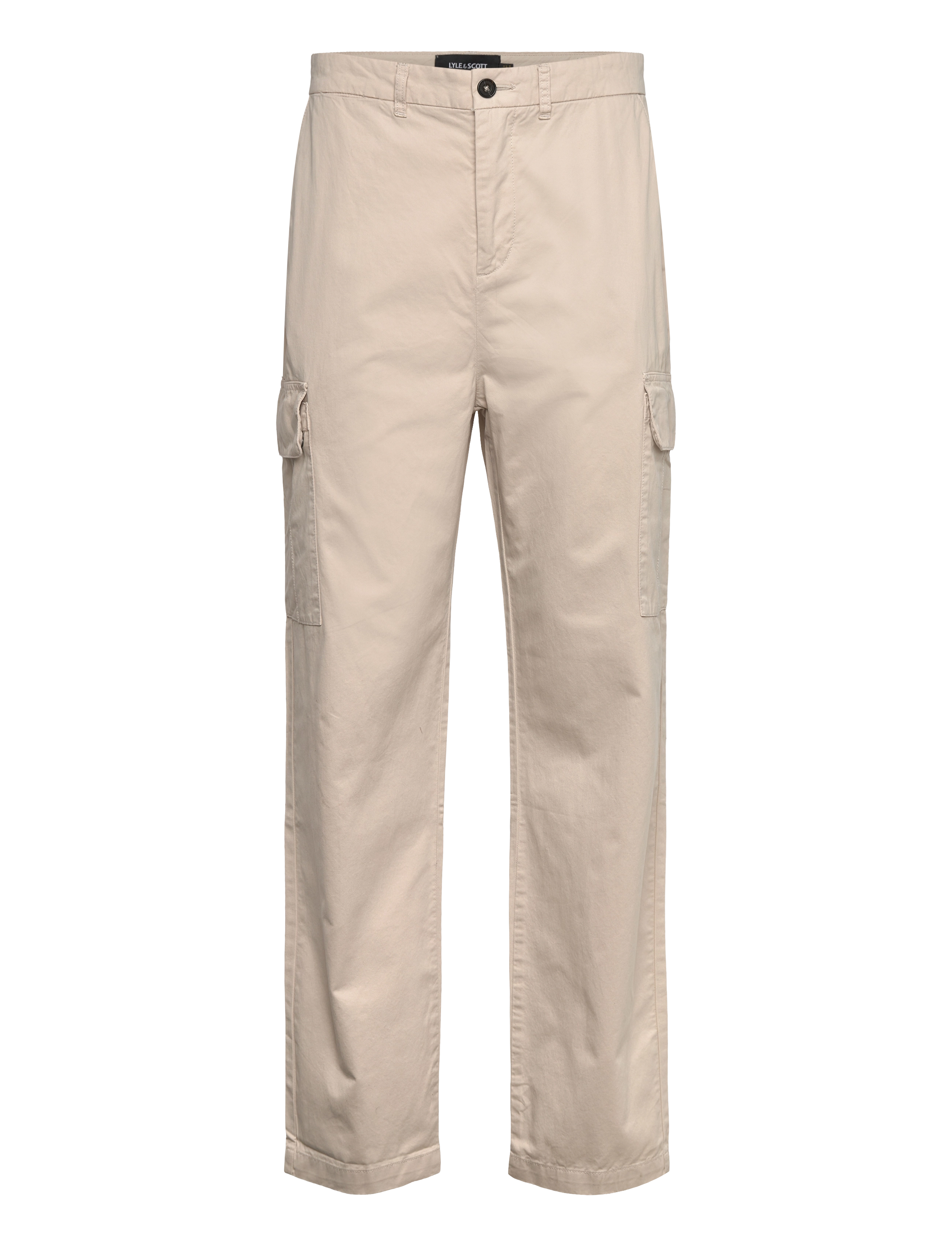 Lyle & Scott Cargo Pocket Trouser - Bukser - W870 COVE / beige