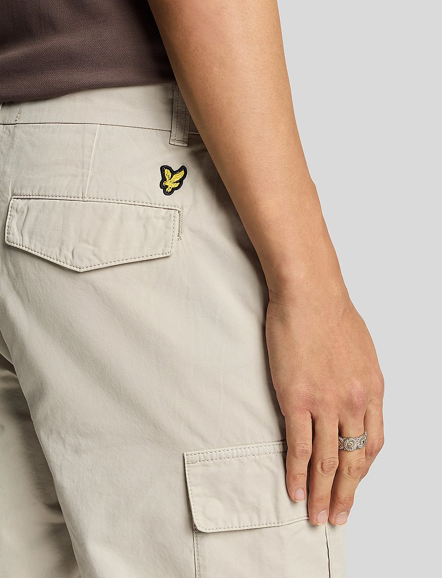 Lyle & Scott - Cargo Pocket Trouser - cargo püksid - w870 cove - 4