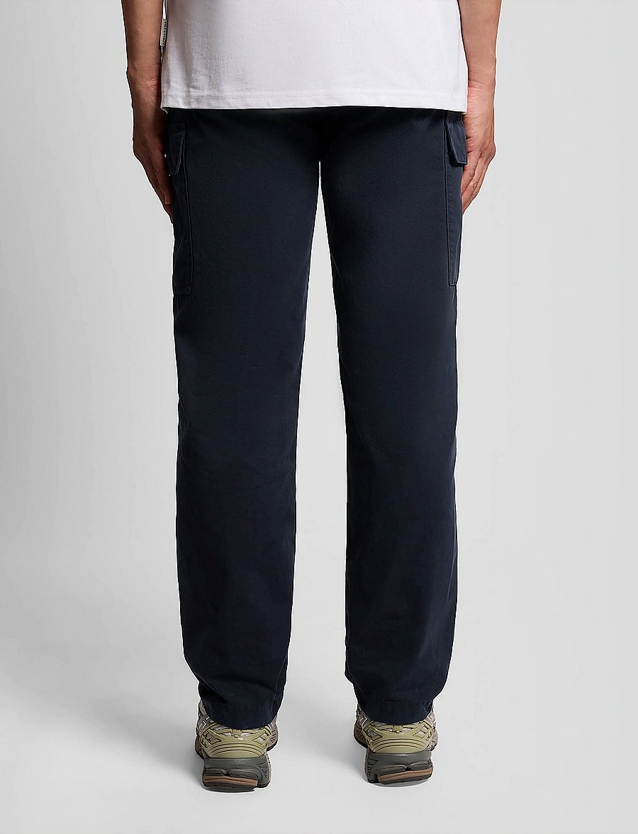 Lyle & Scott - Cargo Pocket Trouser - cargohose - z271 dark navy - 3