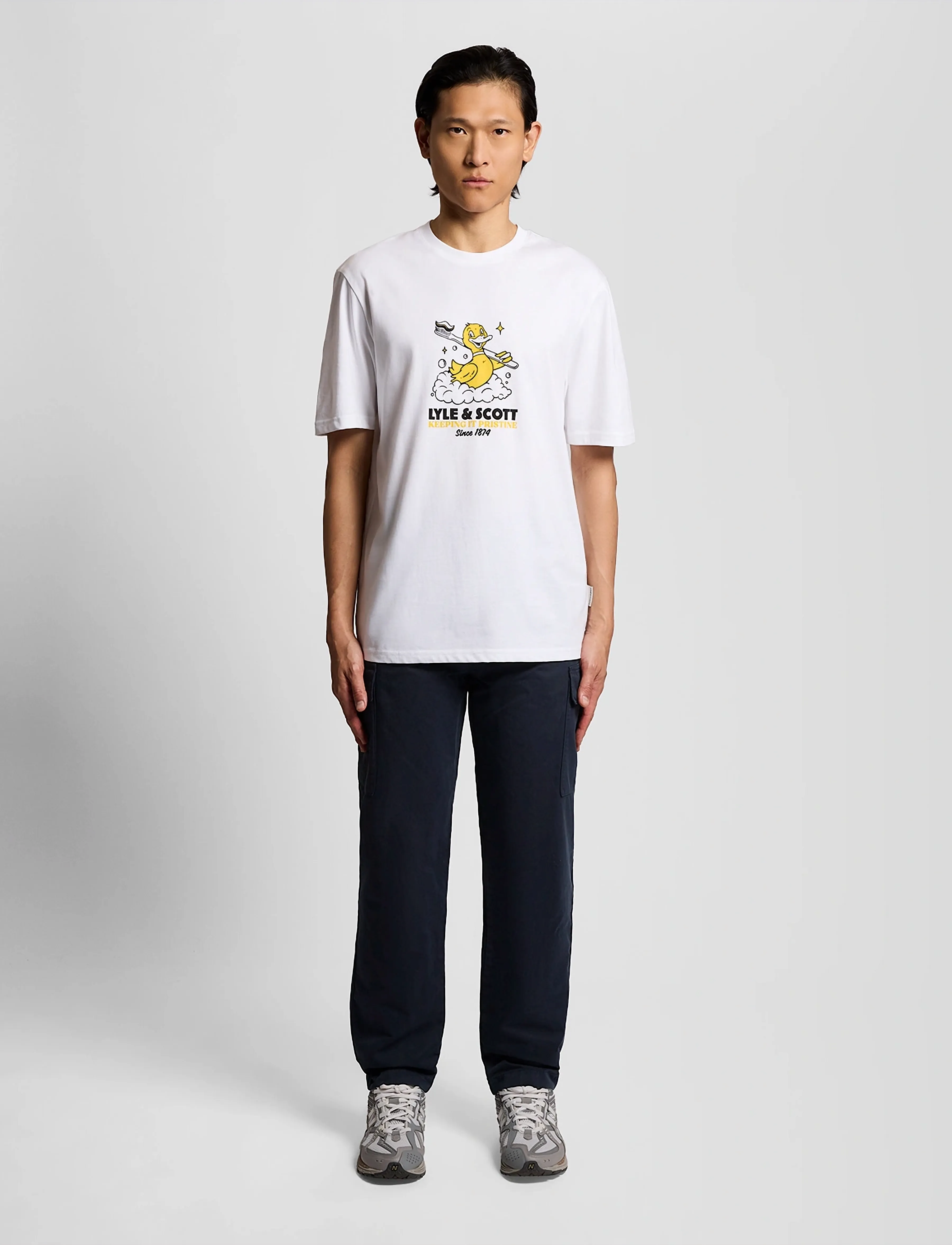 Lyle & Scott - Cargo Pocket Trouser - cargohose - z271 dark navy - 5