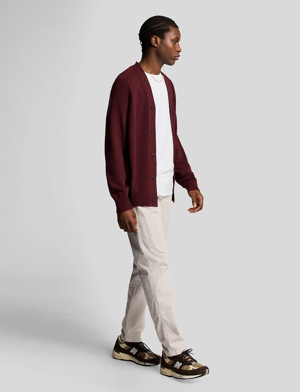 Lyle & Scott - Five Pockets Chino - chinos - w870 cove - 4