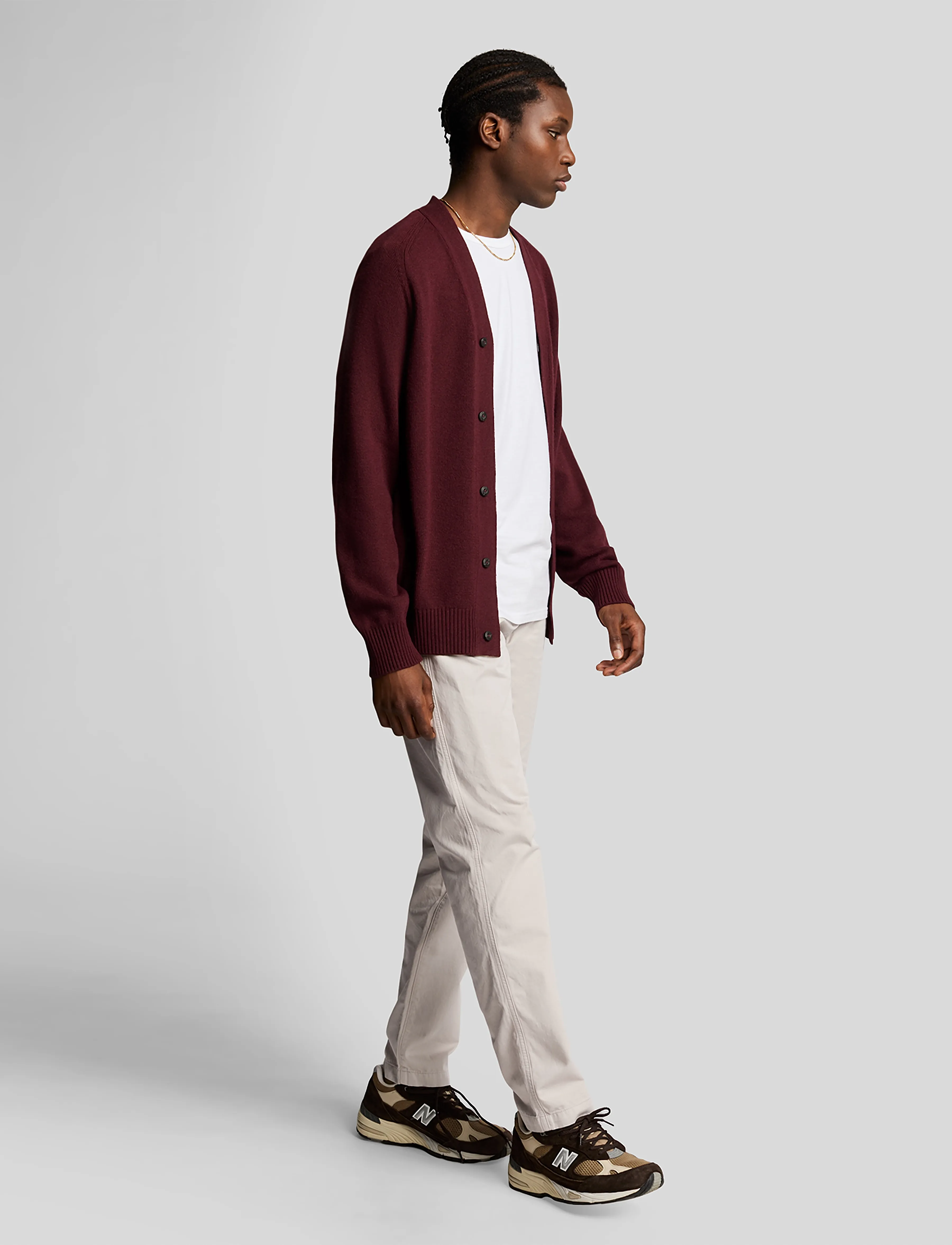 Lyle & Scott - Five Pockets Chino - mænd - w870 cove - 4