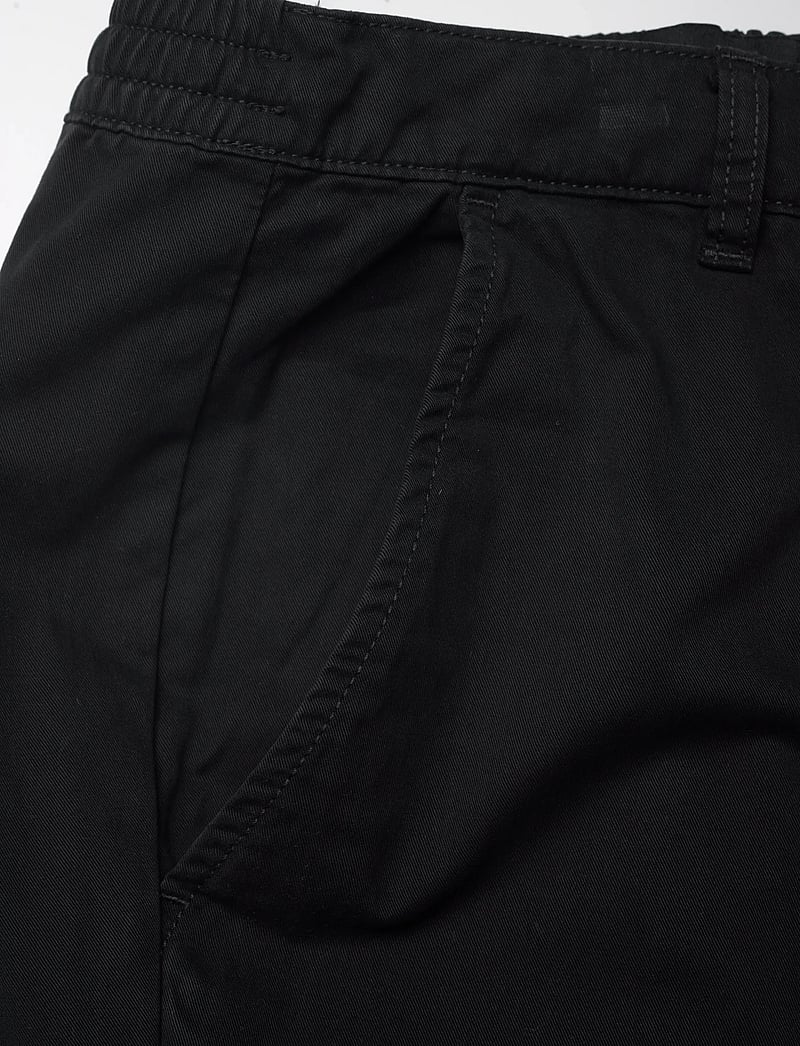 Lyle & Scott - Drawstring Tapered Chino - chinos - z865 jet black - 2