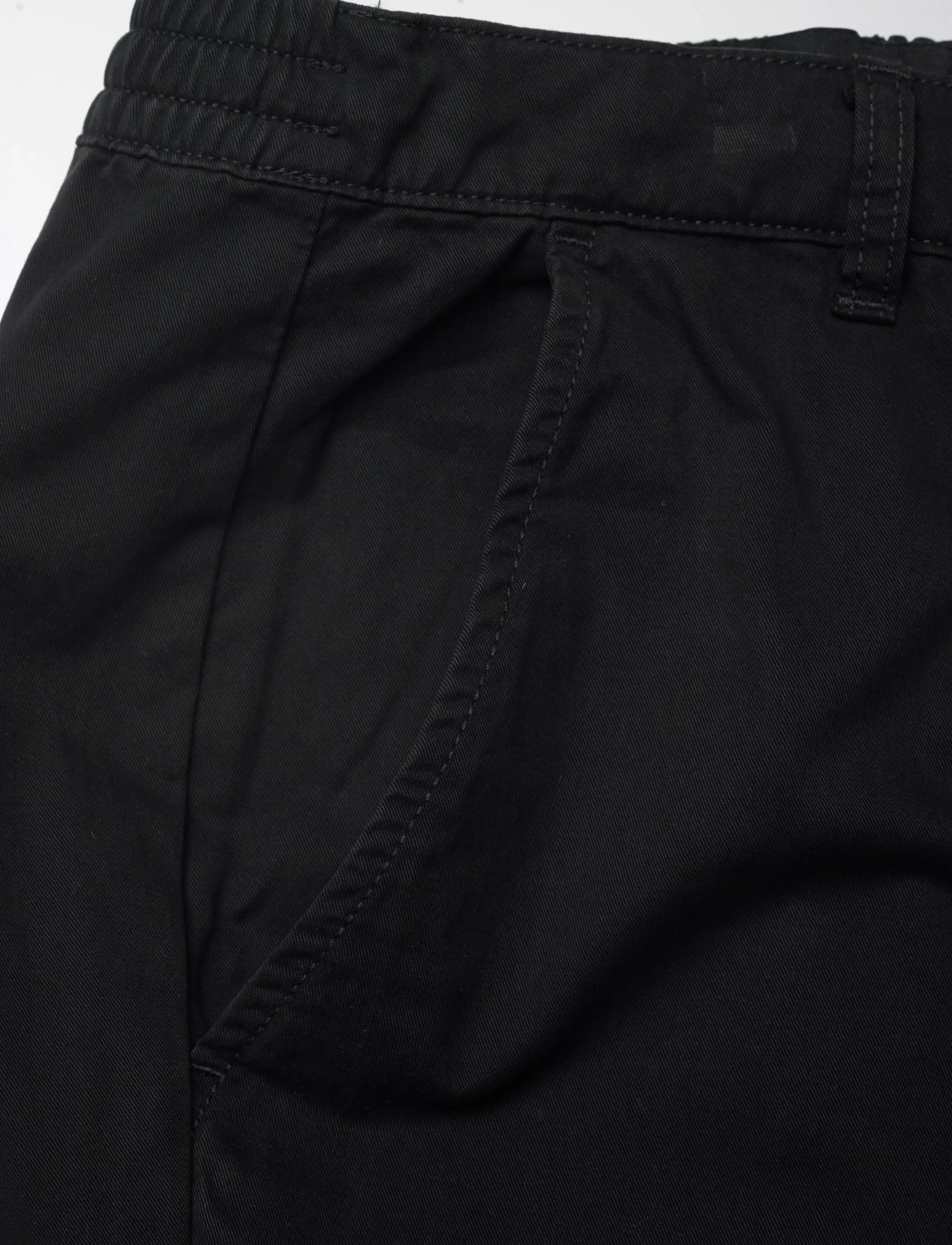 Lyle & Scott - Drawstring Tapered Chino - chinos - z865 jet black - 5
