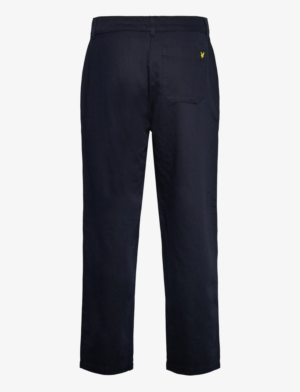 Lyle & Scott - Linen Blend Drawstring Trouser - linen trousers - z271 dark navy - 2