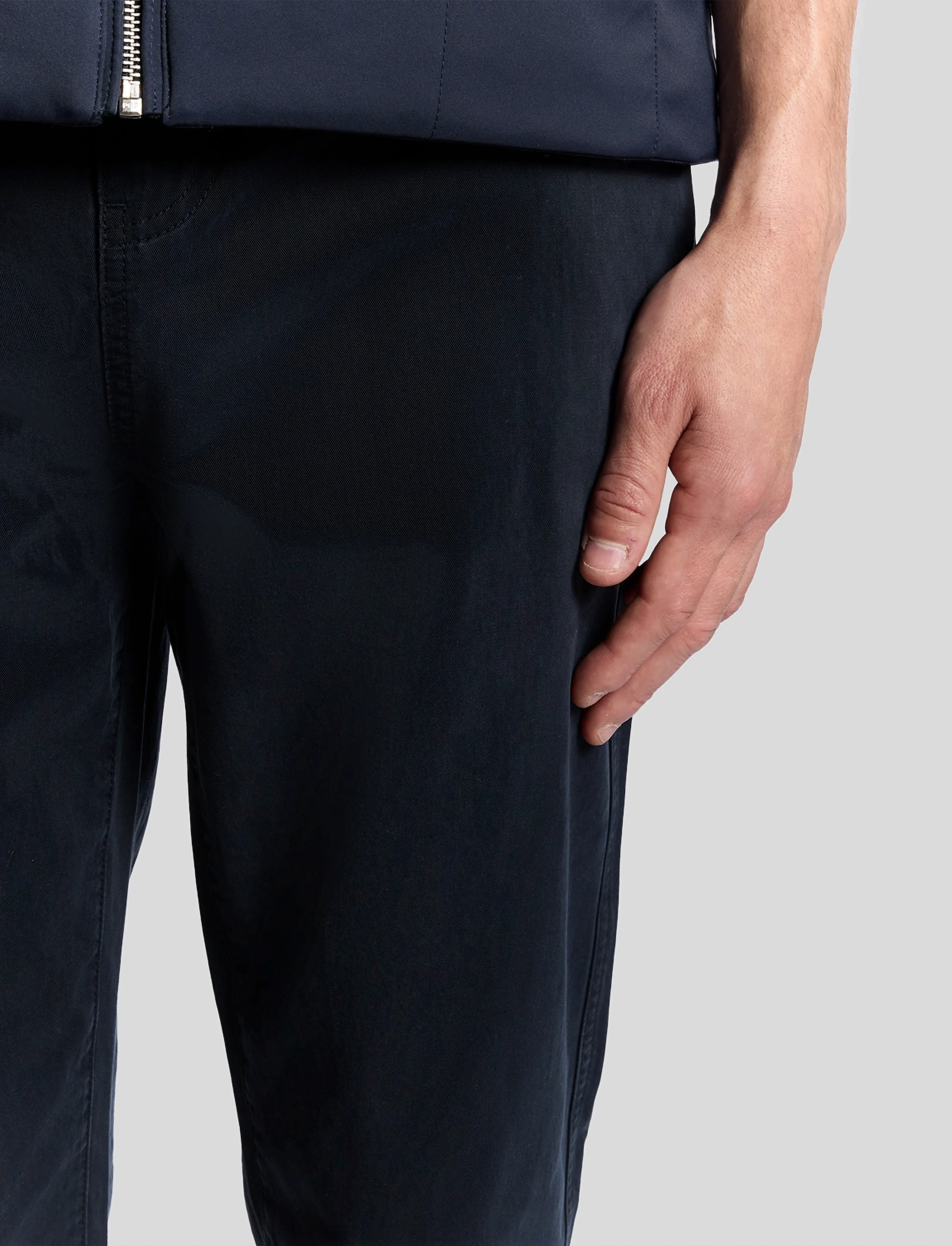 Lyle & Scott - Straight Leg Chino - chinos - z271 dark navy - 4