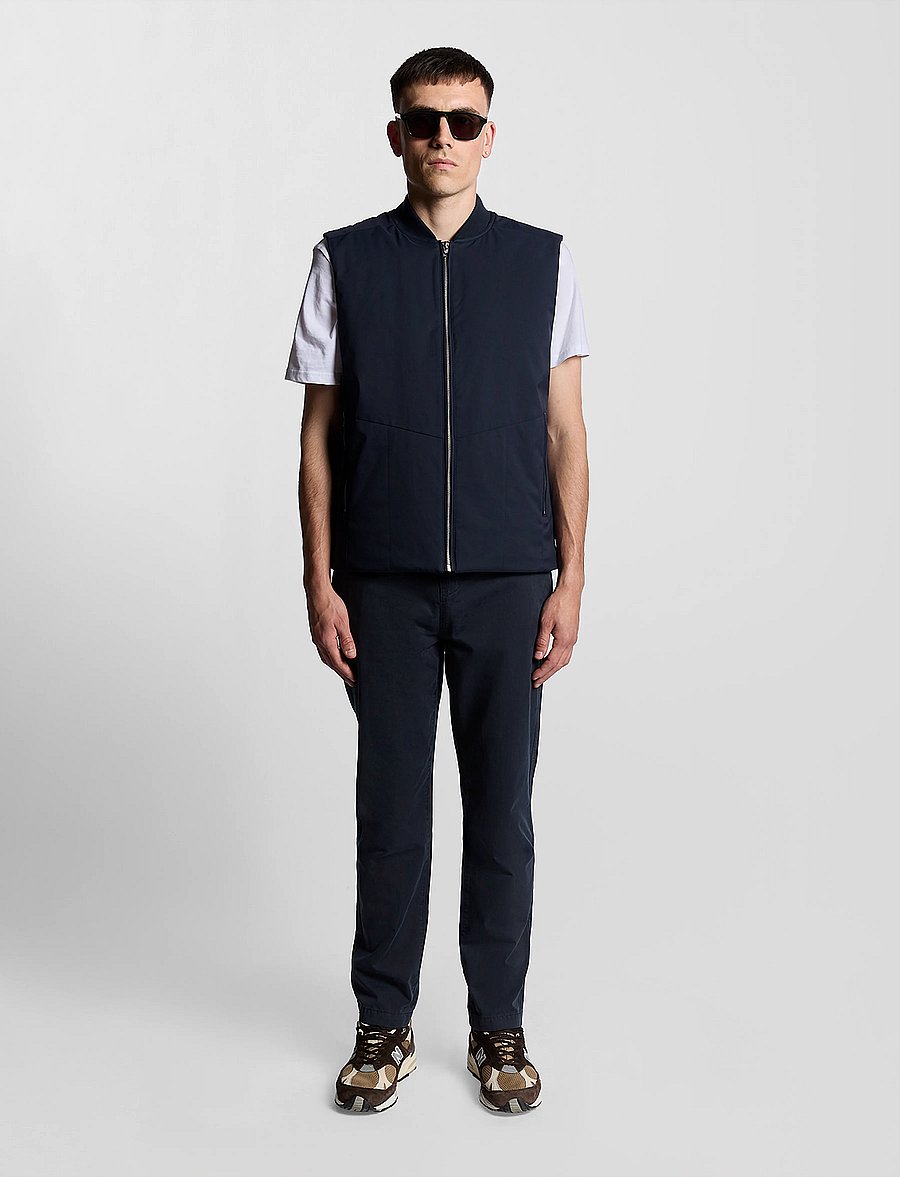 Lyle & Scott - Straight Leg Chino - chinos - z271 dark navy - 5