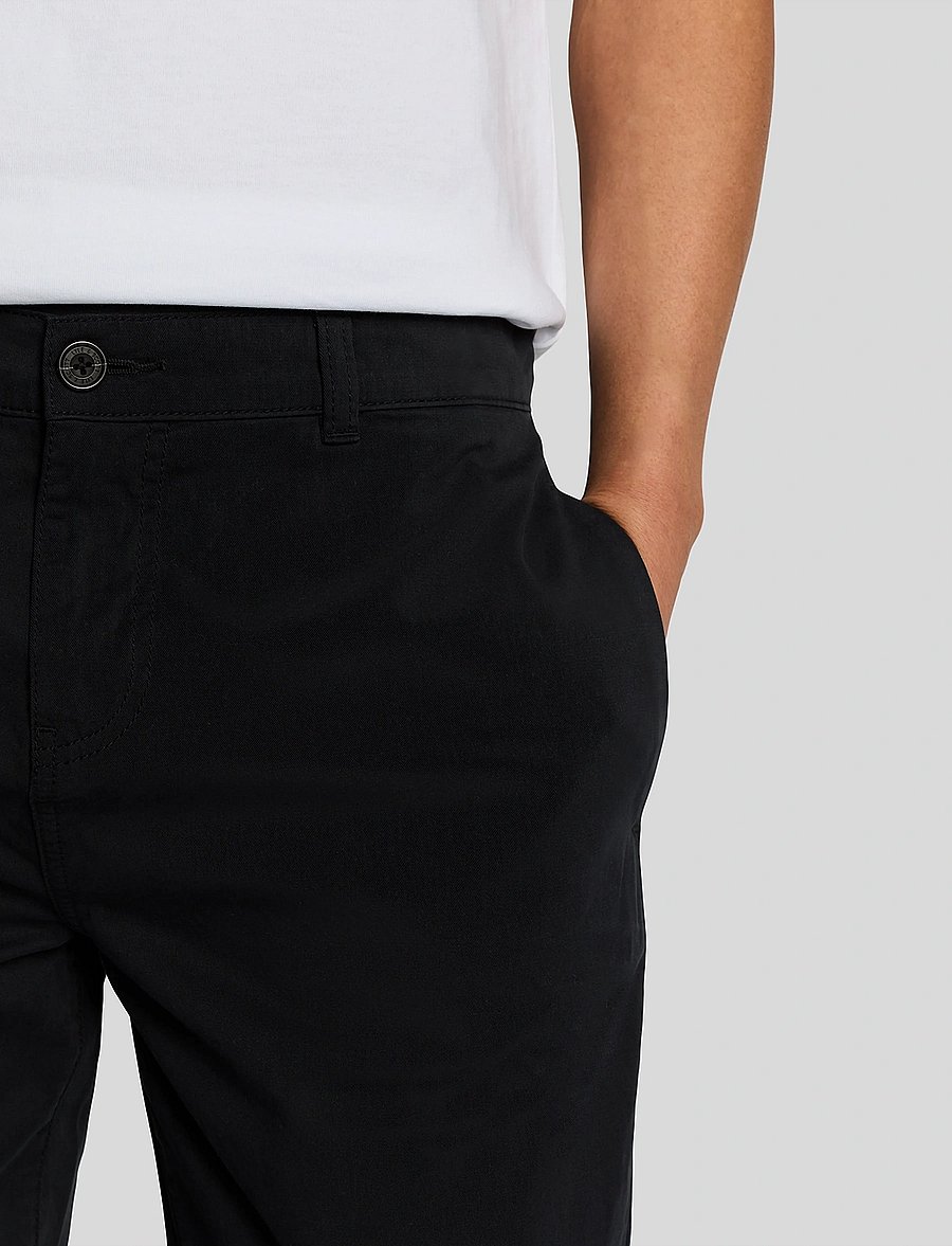 Lyle & Scott - Straight Leg Chino - chinos - z865 jet black - 5