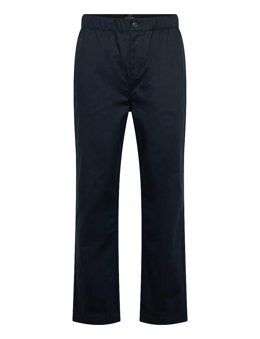 Lyle & Scott - Everyday Trousers - freizeithosen - z271 dark navy - 1