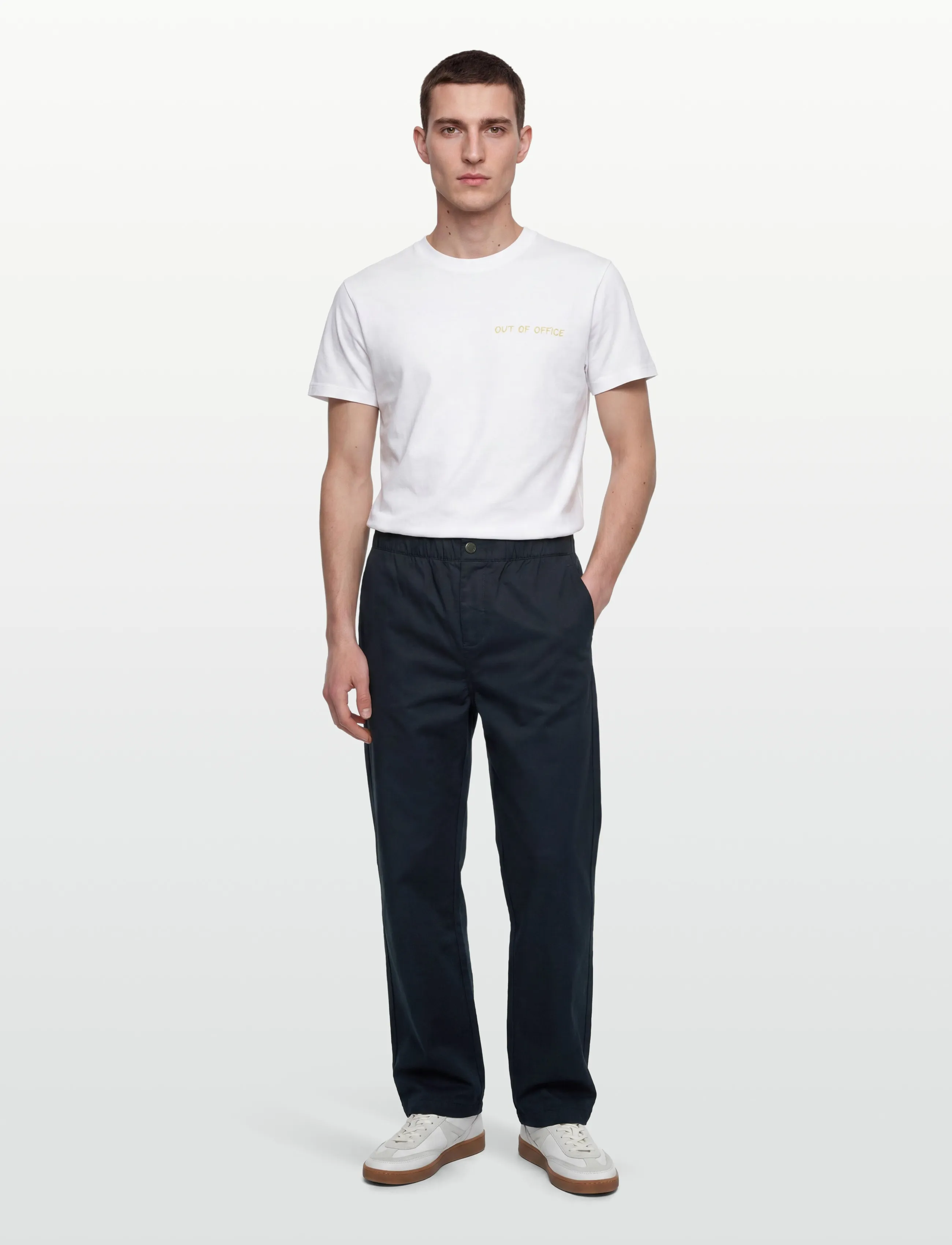 Lyle & Scott Everyday Trousers, XL, Navy, Bukser > Afslappet, Herre