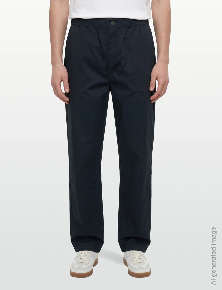 Lyle & Scott - Everyday Trousers - freizeithosen - z271 dark navy - 3