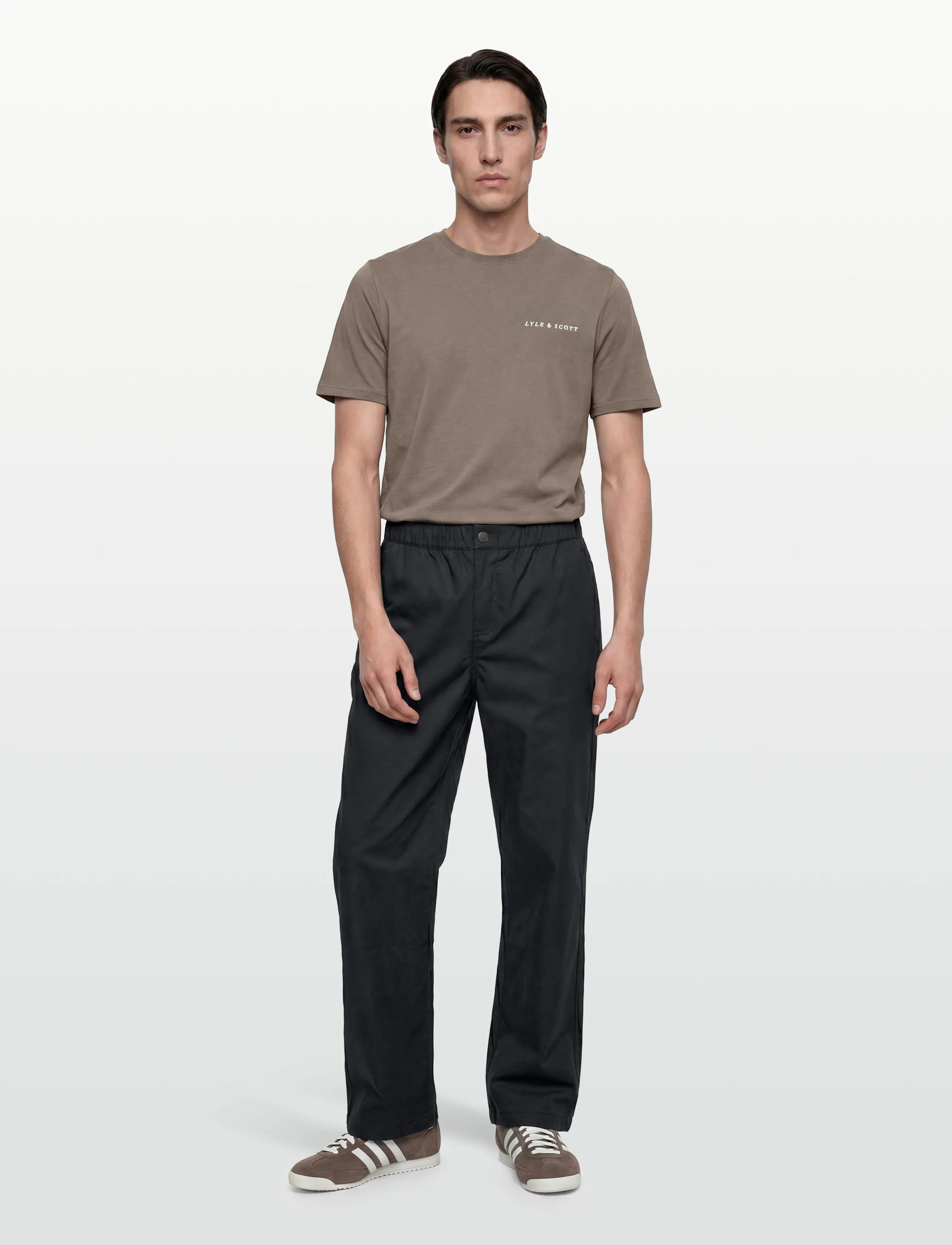 Lyle & Scott Everyday Trousers, XXL, Black, Bukser > Afslappet, Herre