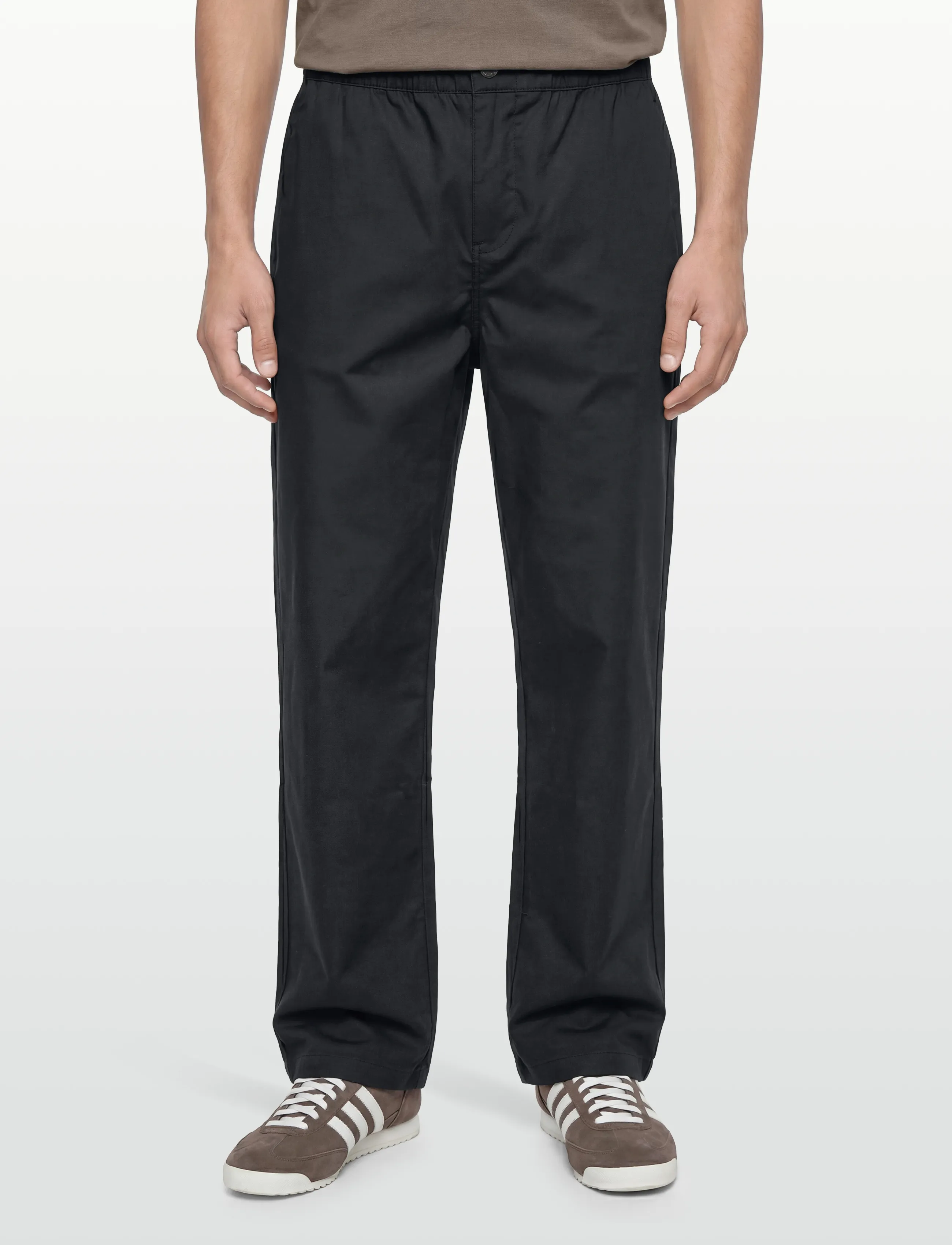 Lyle & Scott - Everyday Trousers - casual bukser - z865 jet black - 3