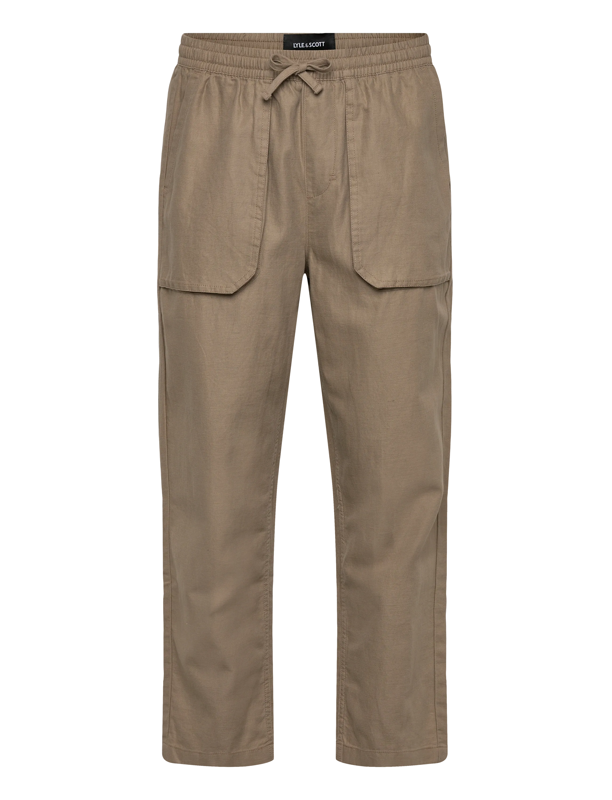 LYLE & SCOTT Linen Hosen Beige - M - Herren