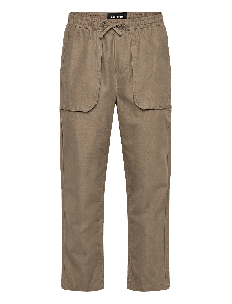 Lyle & Scott - Linen Trousers - linen trousers - y129 lint - 0