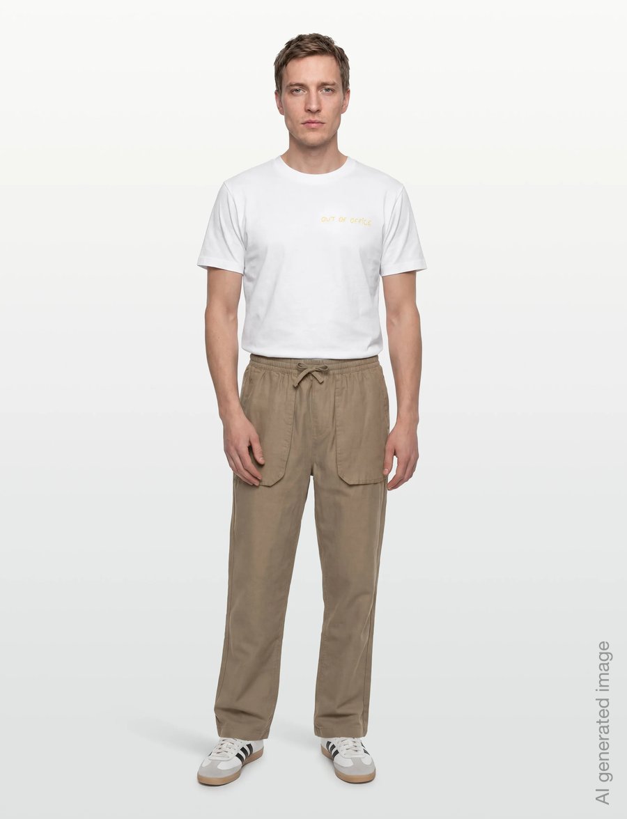 Lyle & Scott - Linen Trousers - leinenhosen - y129 lint - 0