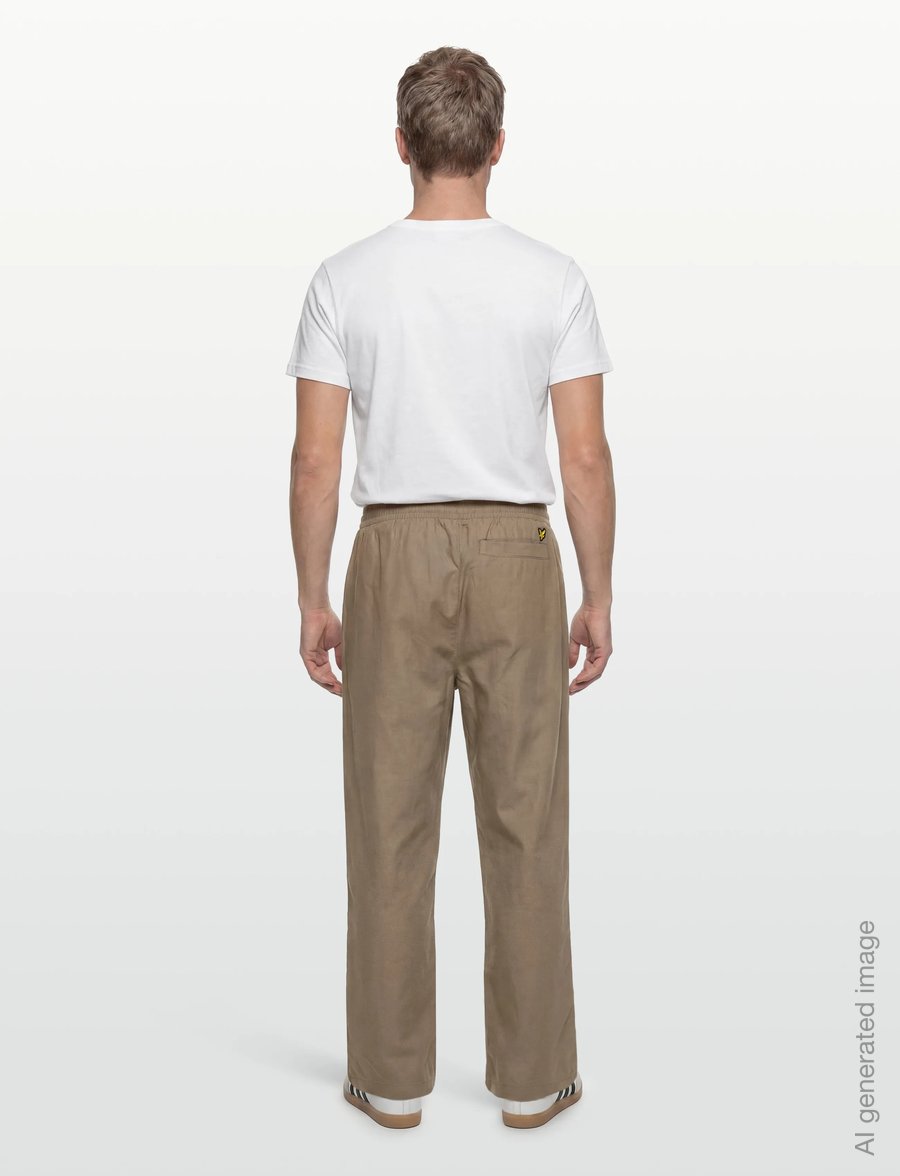 Lyle & Scott - Linen Trousers - leinenhosen - y129 lint - 4
