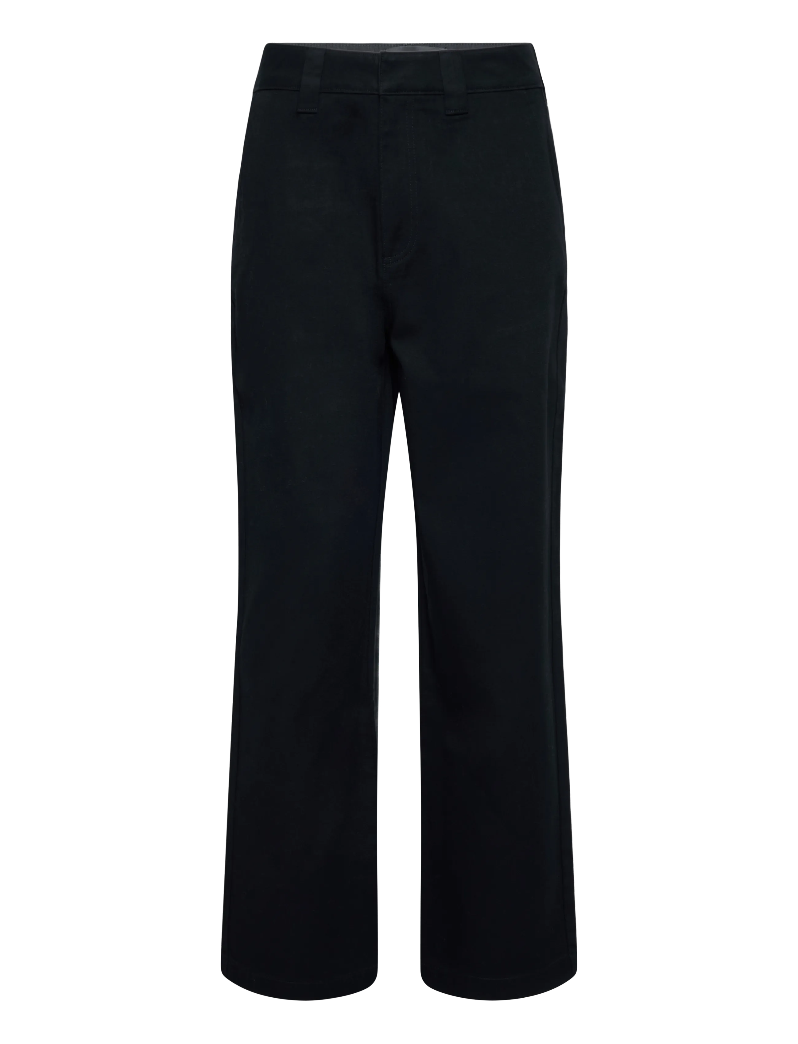 Lyle & Scott Straight Leg Work Pants - Streetstyle - JET BLACK / black