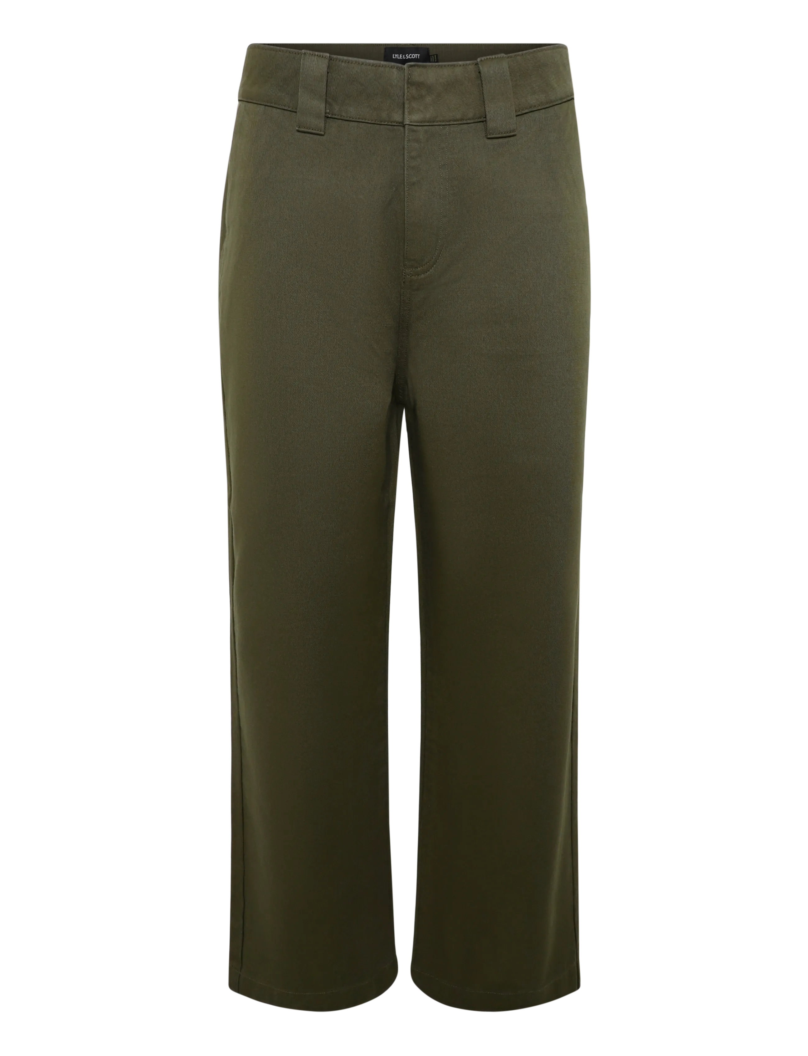 Lyle & Scott Straight Leg Work Pants - Hosen - TRUE OLIVE / khaki/green