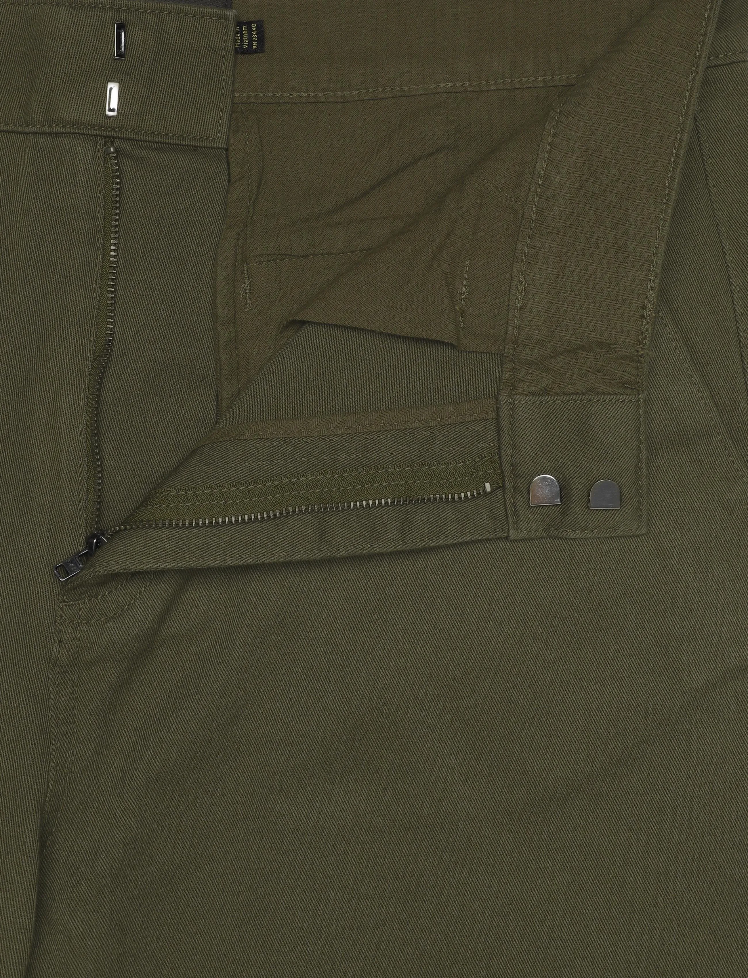 Lyle & Scott - Straight Leg Work Pants - true olive - 3