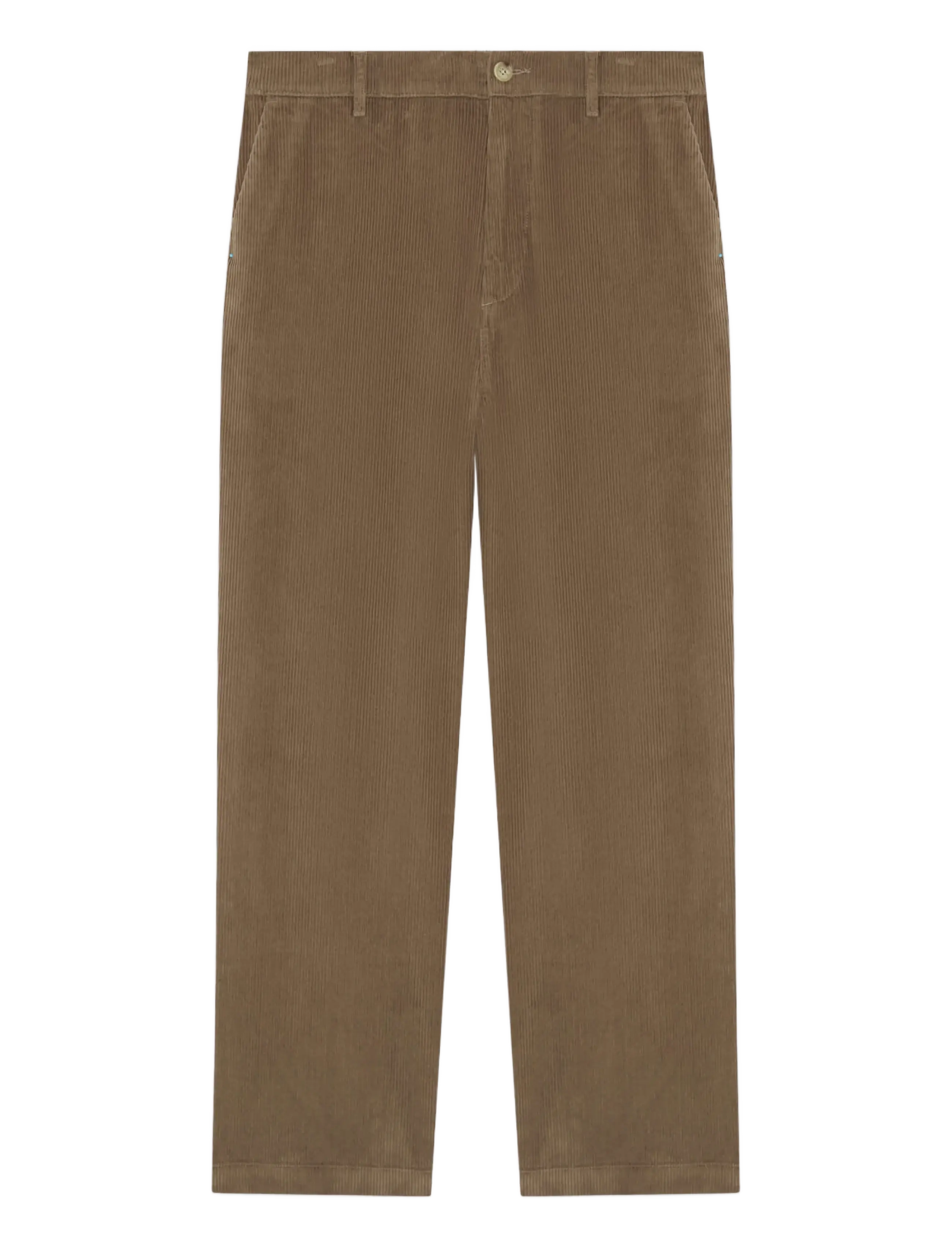 Lyle & Scott - Cord Trousers - freizeithosen - muted taupe - 1