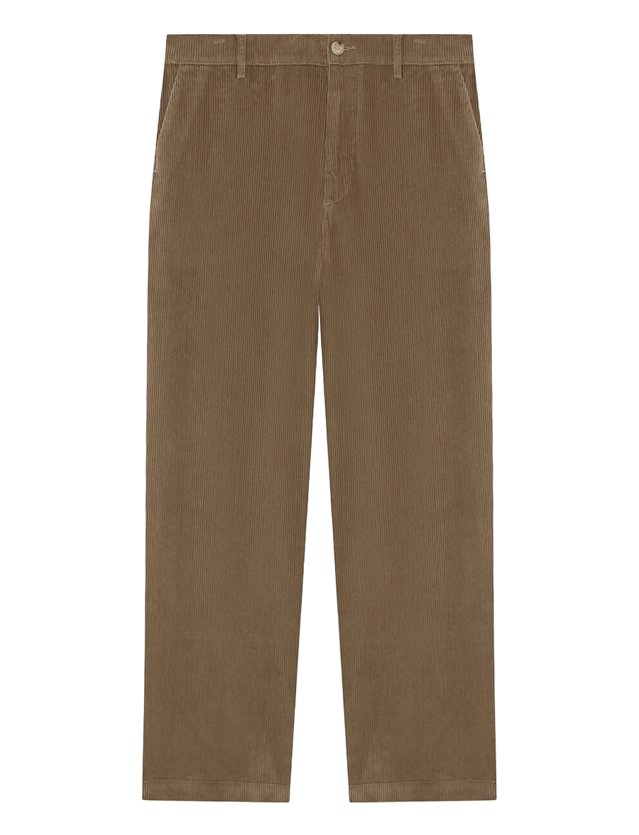 Lyle & Scott - Cord Trousers - freizeithosen - muted taupe - 1