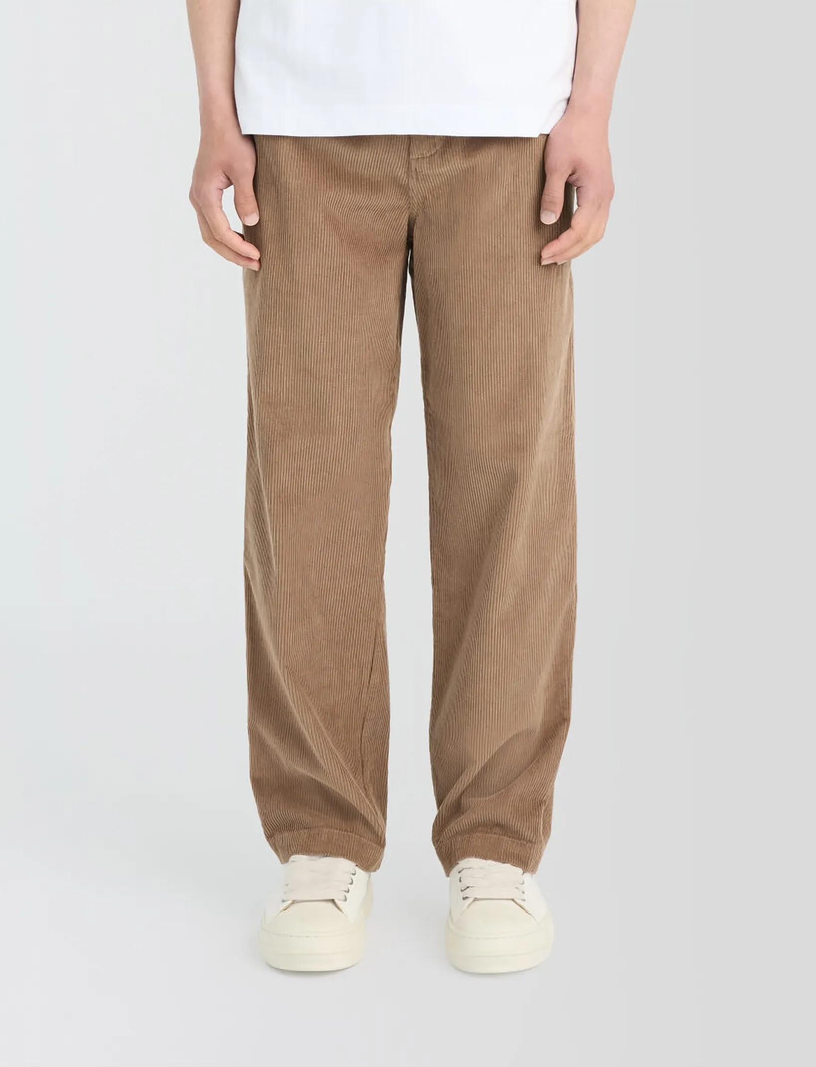 Lyle & Scott Cord Trousers - Kleidung - MUTED TAUPE / brown